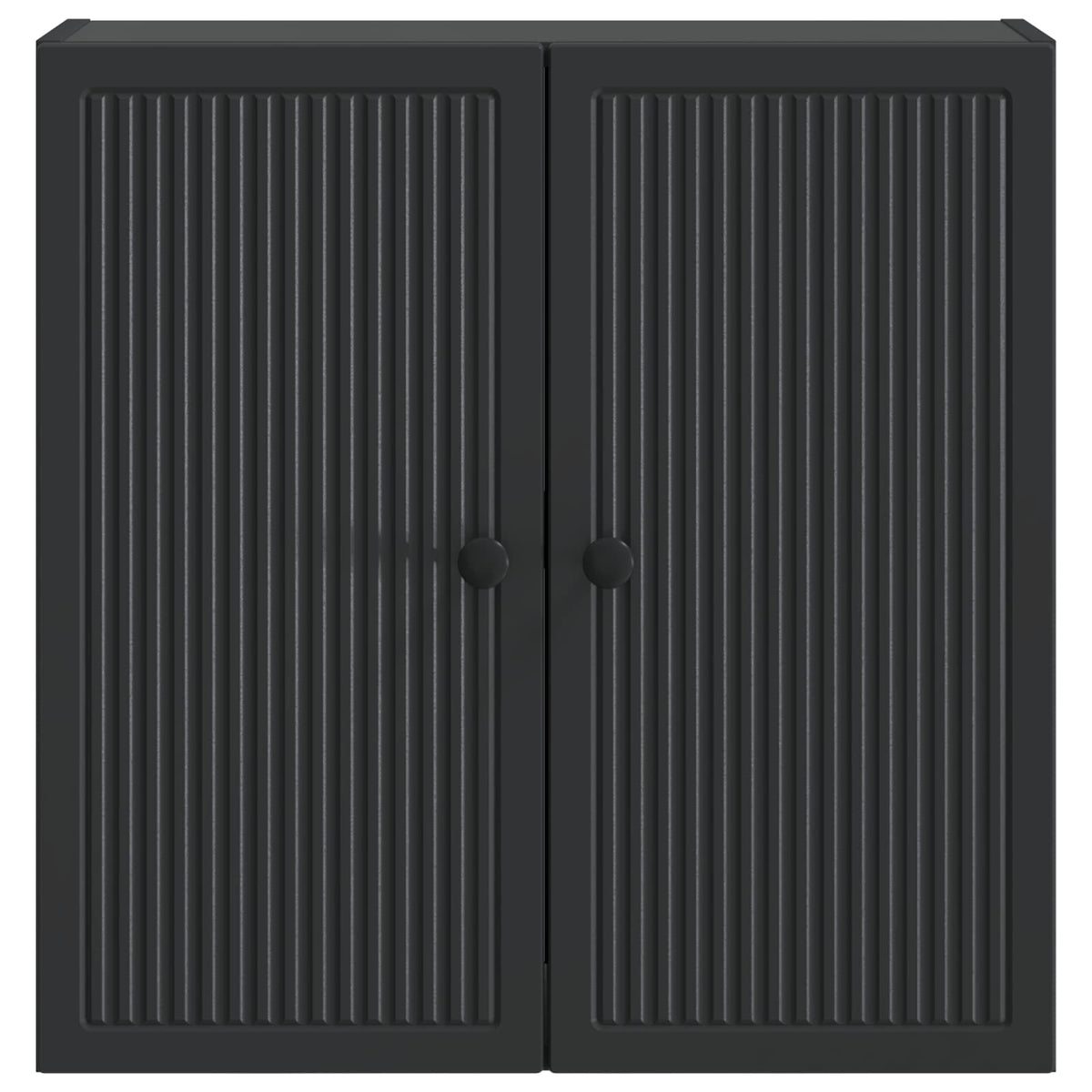 Wandschrank Schwarz 59 x 31 x 60 cm Holzwerkstoff