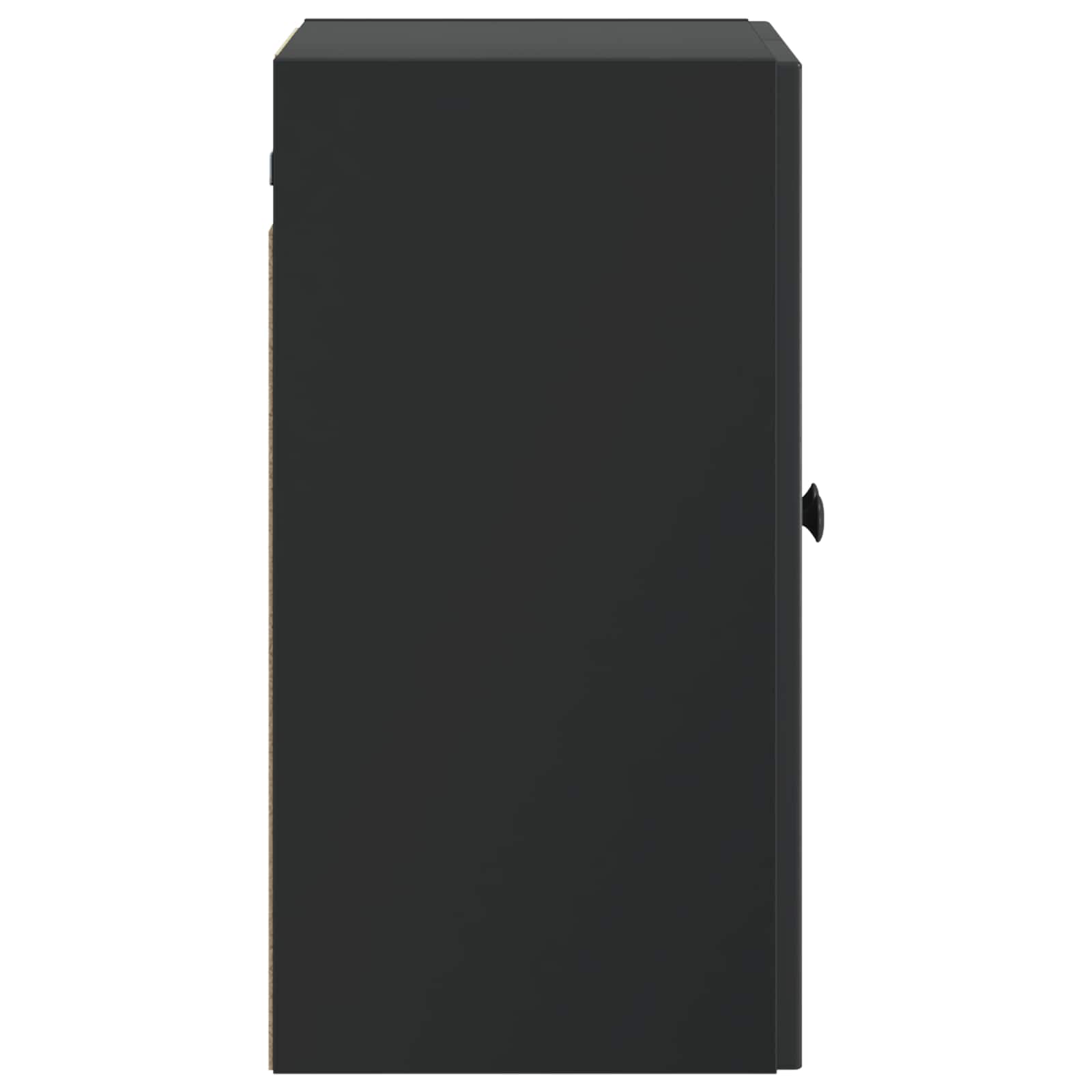 Wandschrank Schwarz 59 x 31 x 60 cm Holzwerkstoff