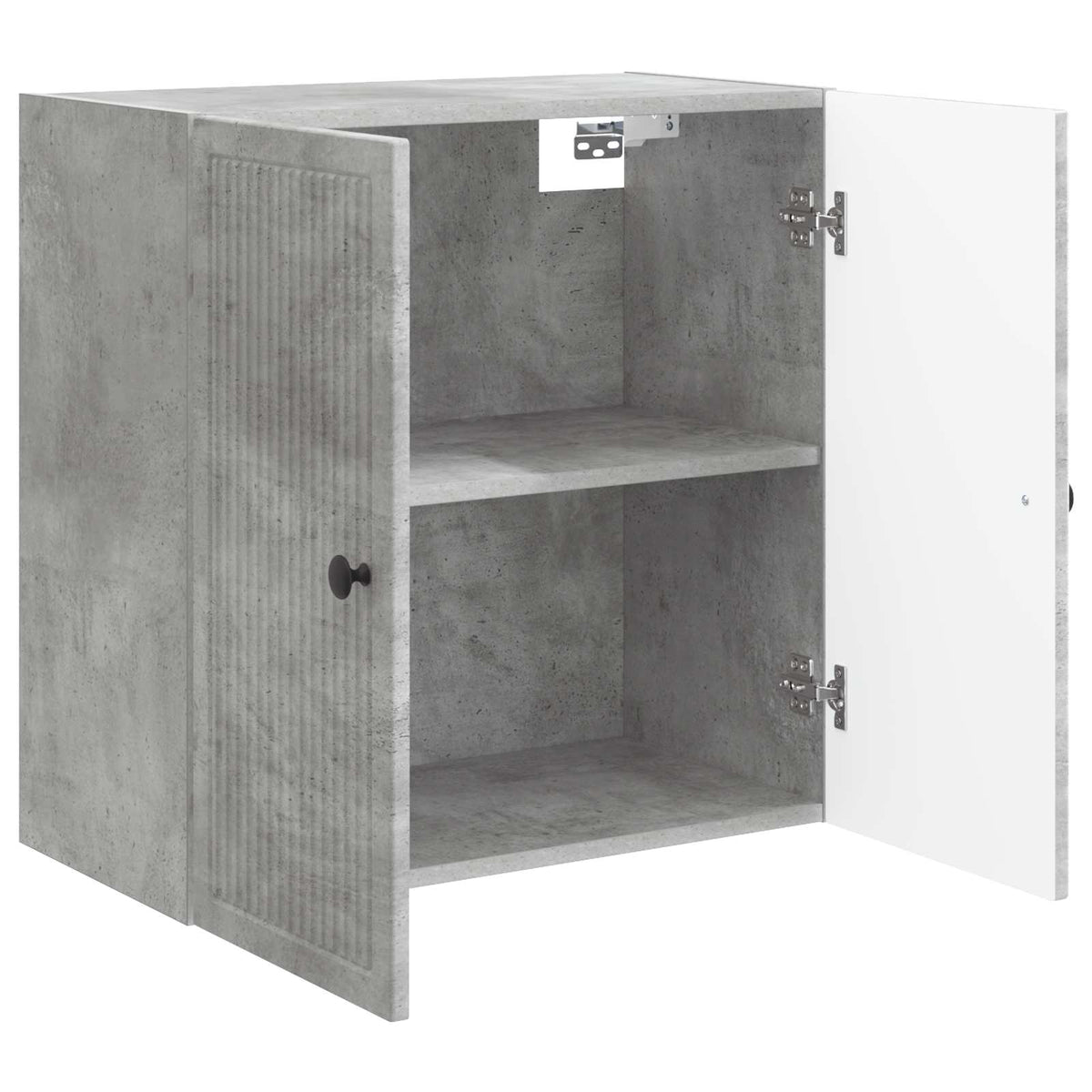 Wandschrank Betongrau 59 x 31 x 60 cm Holzwerkstoff
