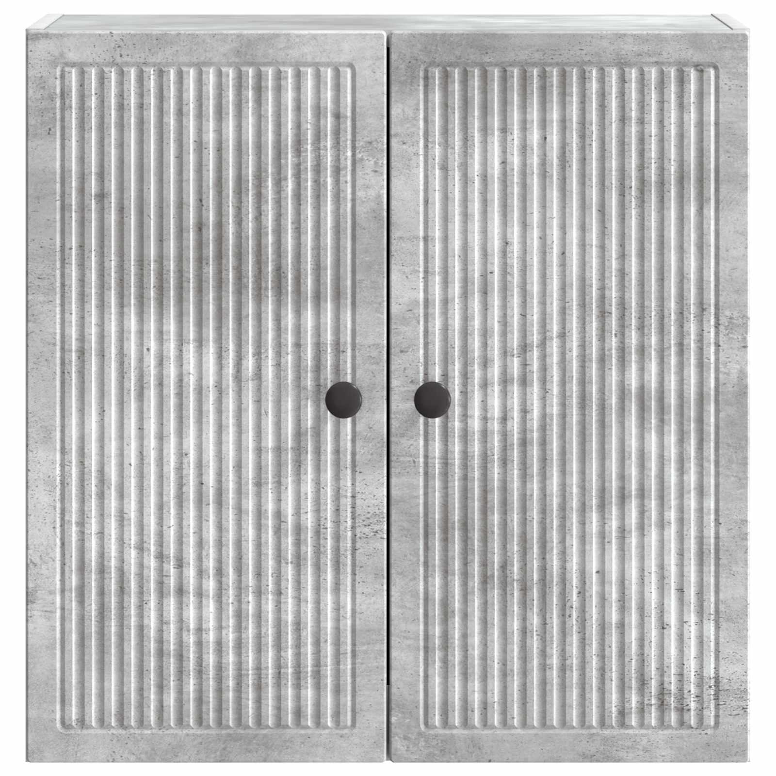 Wandschrank Betongrau 59 x 31 x 60 cm Holzwerkstoff