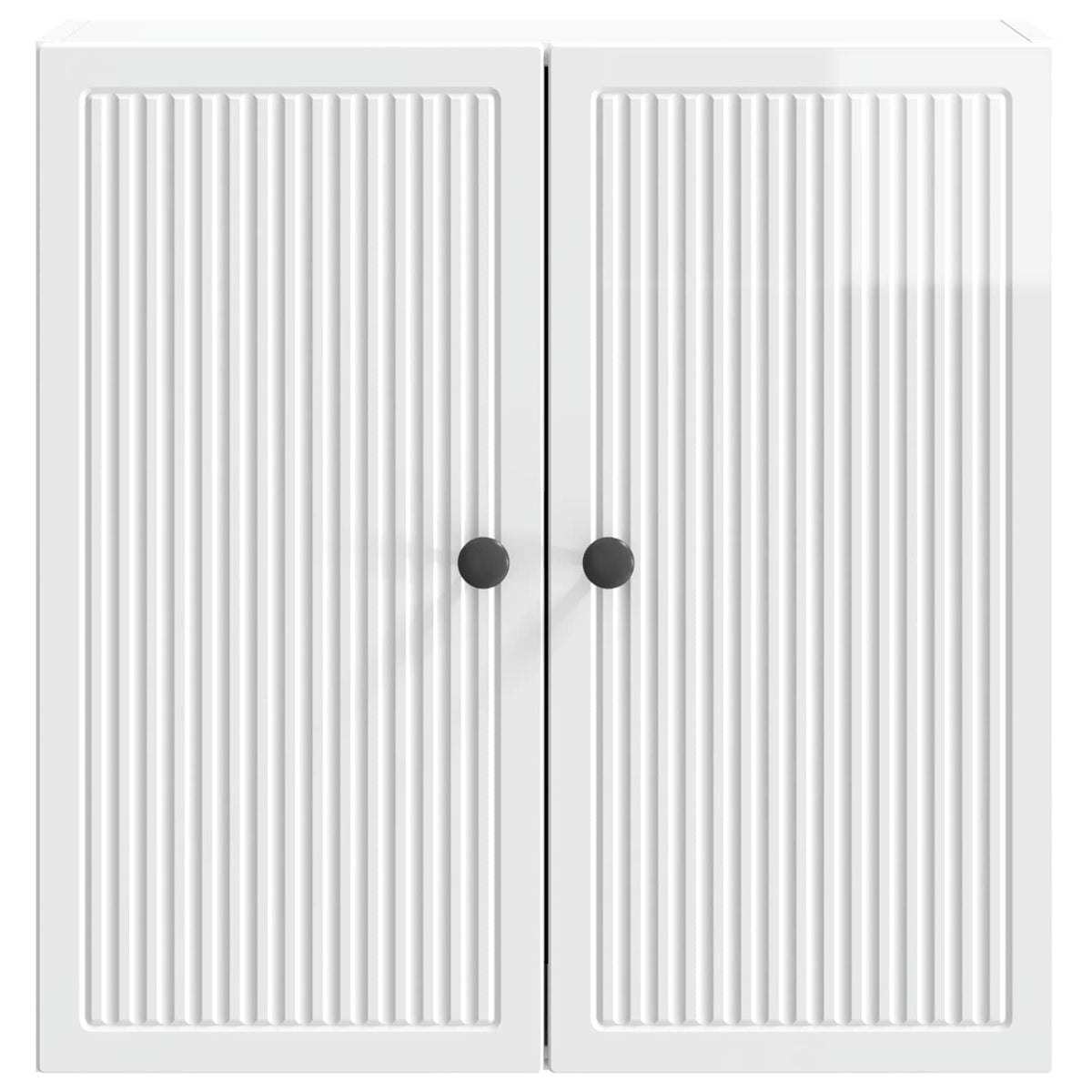 Wandschrank Hochglanz Weiß 59 x 31 x 60 cm Holzwerkstoff