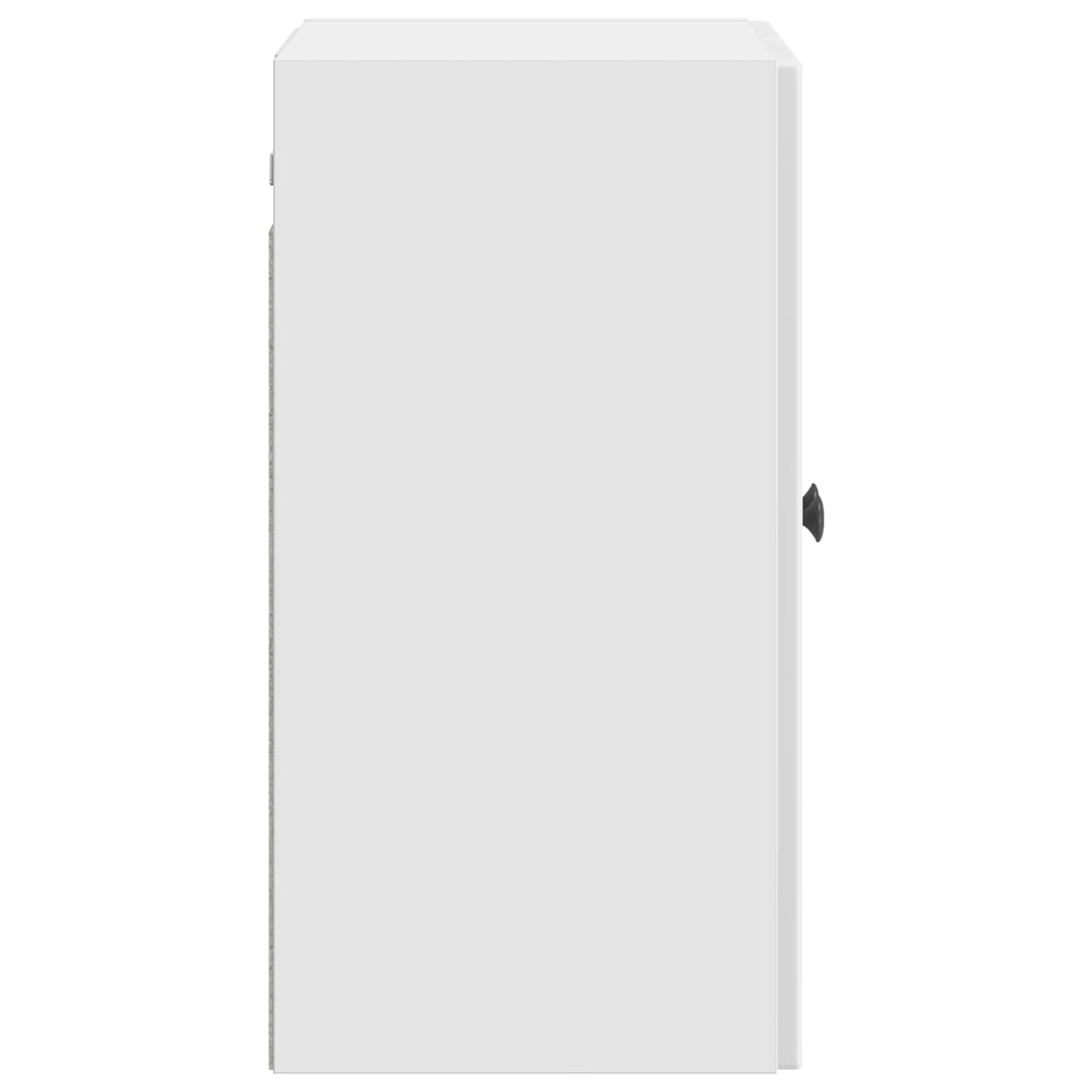 Wandschrank Hochglanz Weiß 59 x 31 x 60 cm Holzwerkstoff