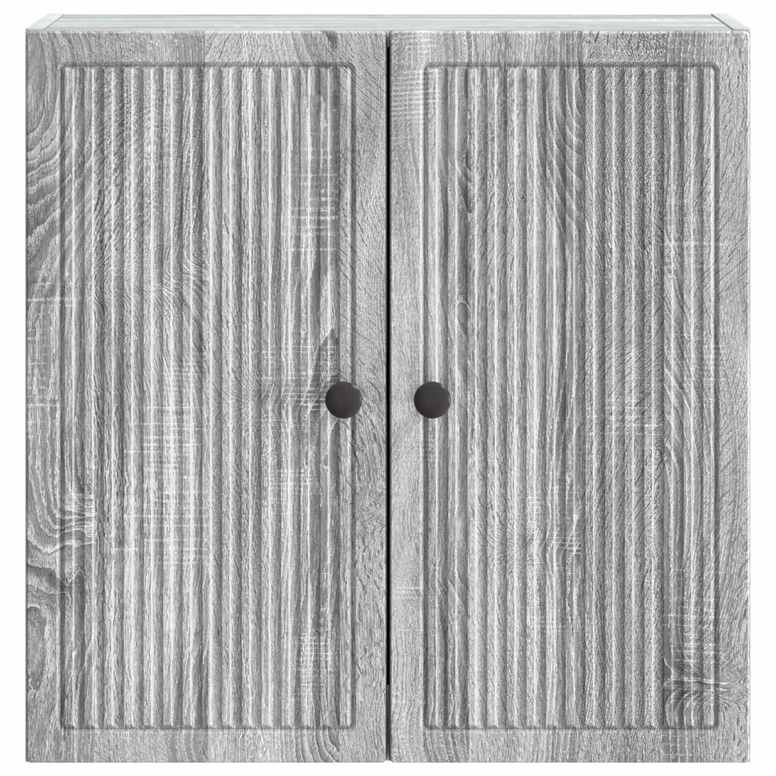 Wandschrank Grau Sonoma 59 x 31 x 60 cm Holzwerkstoff