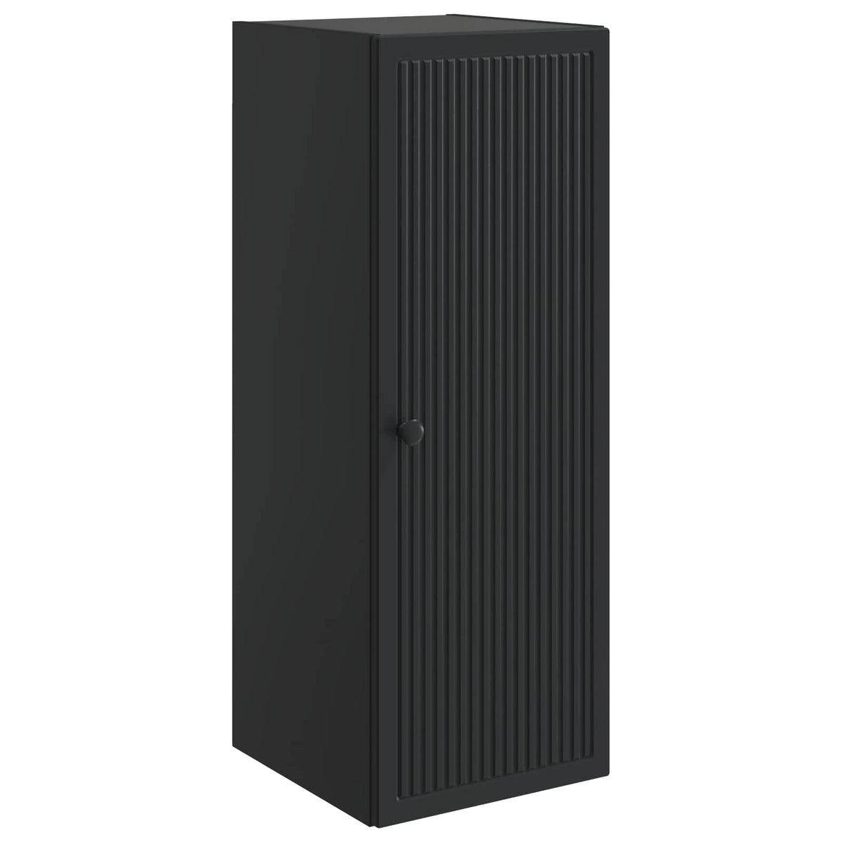 Wandschrank Schwarz 33 x 34,5 x 90 cm Holzwerkstoff