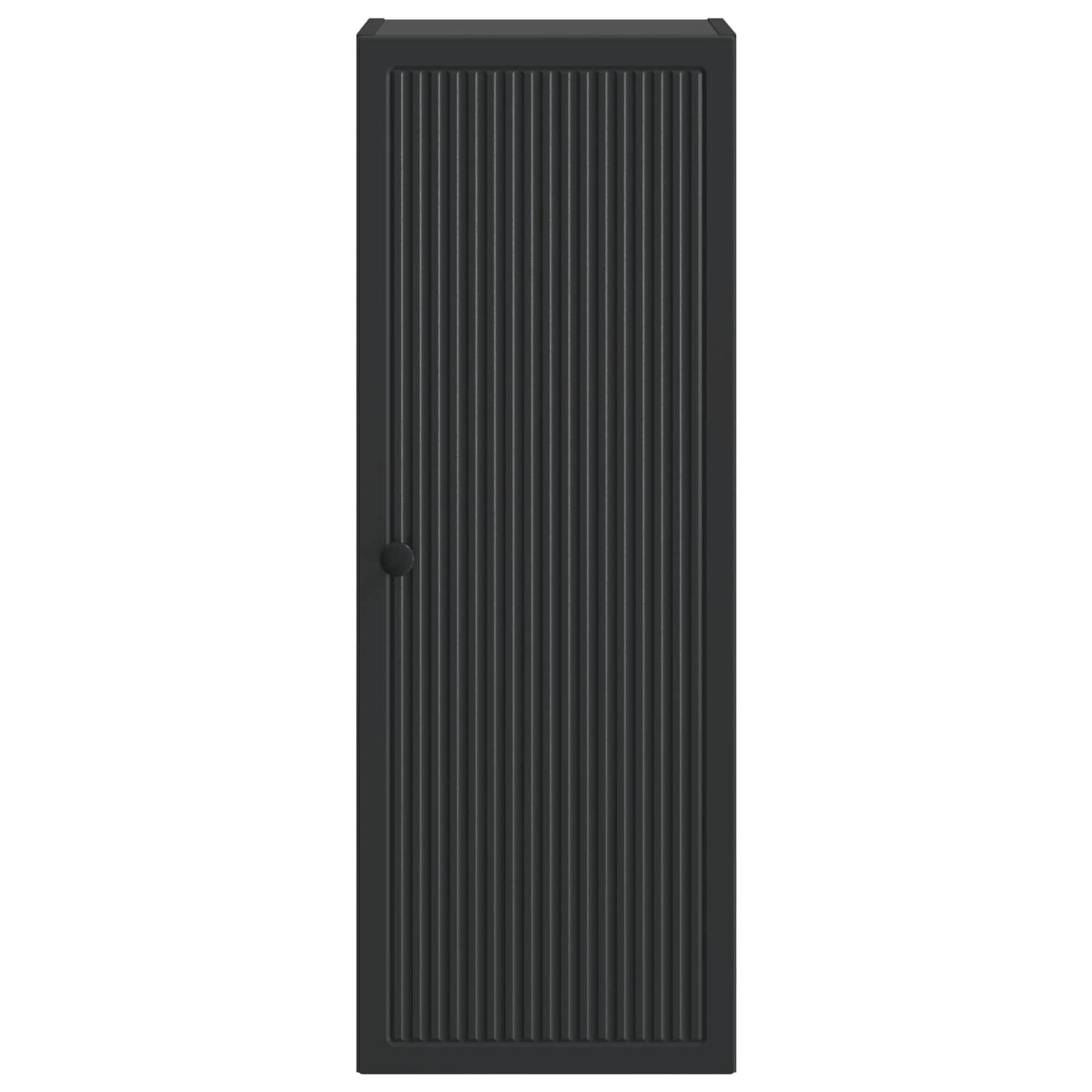 Wandschrank Schwarz 33 x 34,5 x 90 cm Holzwerkstoff
