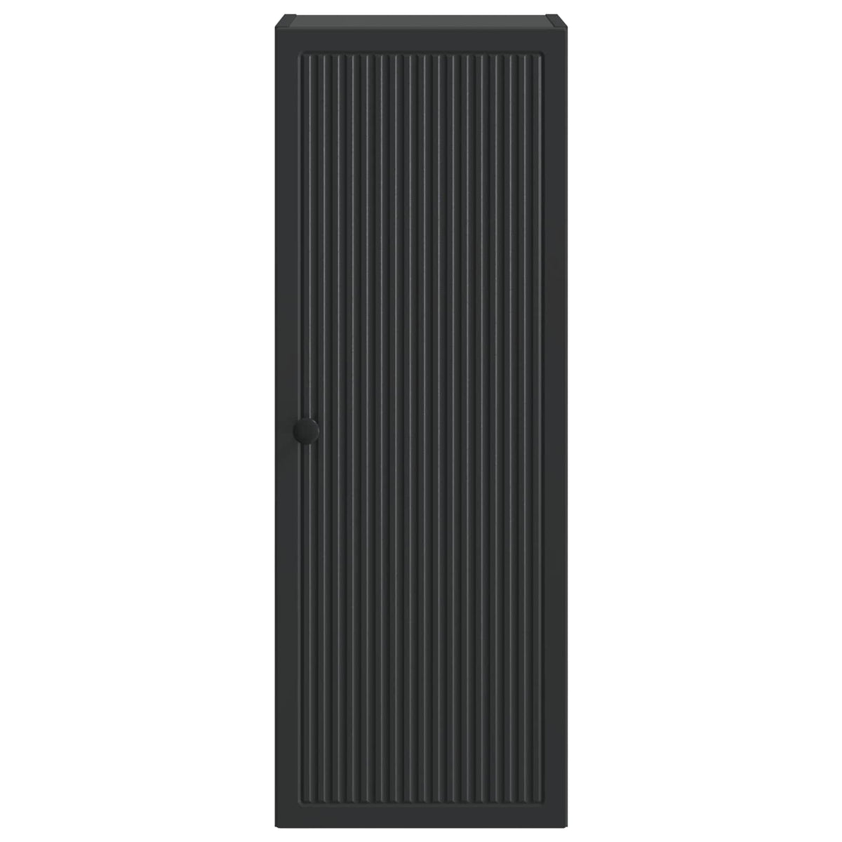 Wandschrank Schwarz 33 x 34,5 x 90 cm Holzwerkstoff