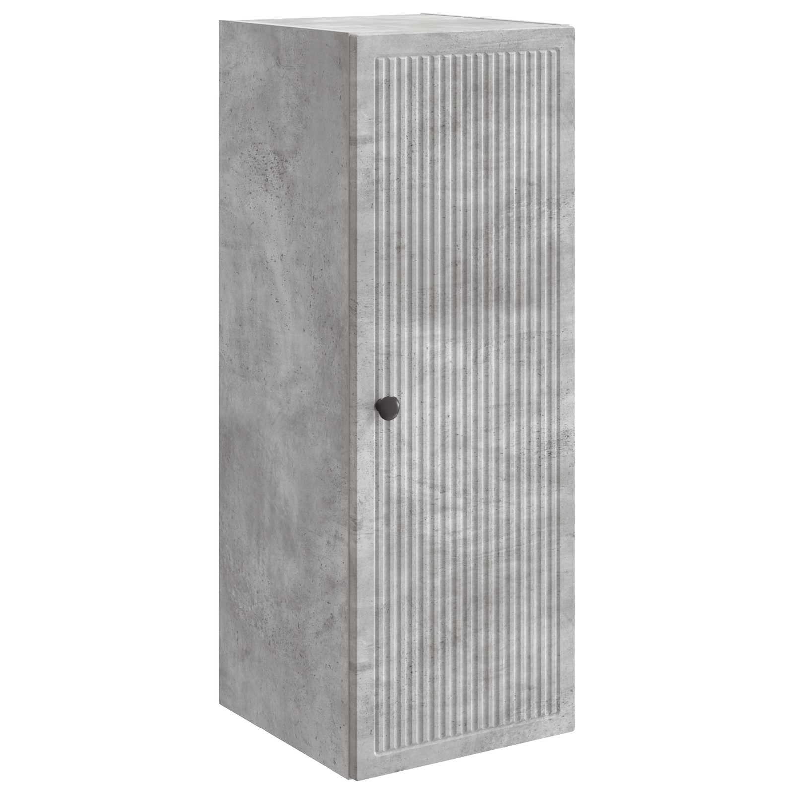 Wandschrank Betongrau 33 x 34,5 x 90 cm Holzwerkstoff