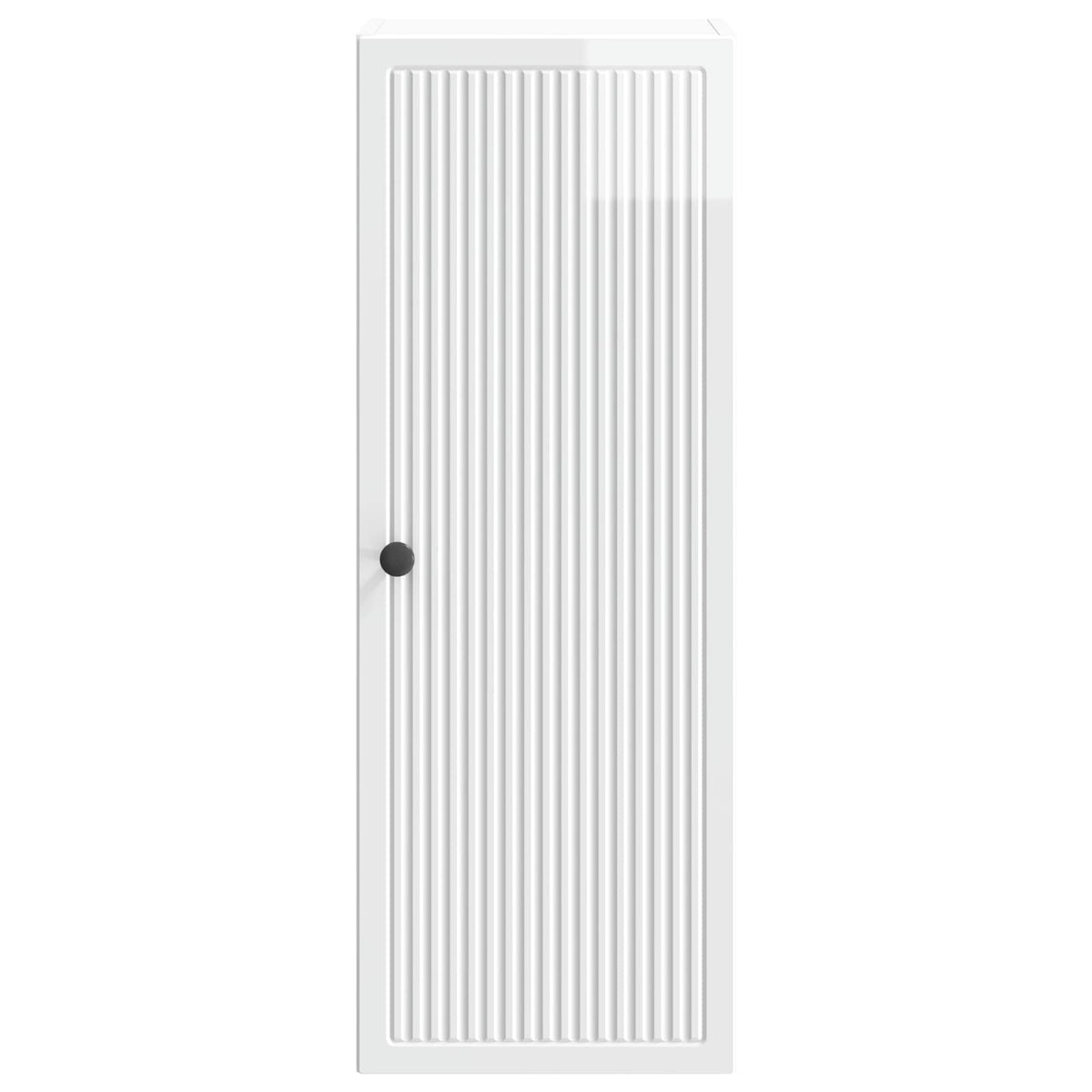 Wandschrank Hochglanz Weiß 33 x 34,5 x 90 cm Holzwerkstoff