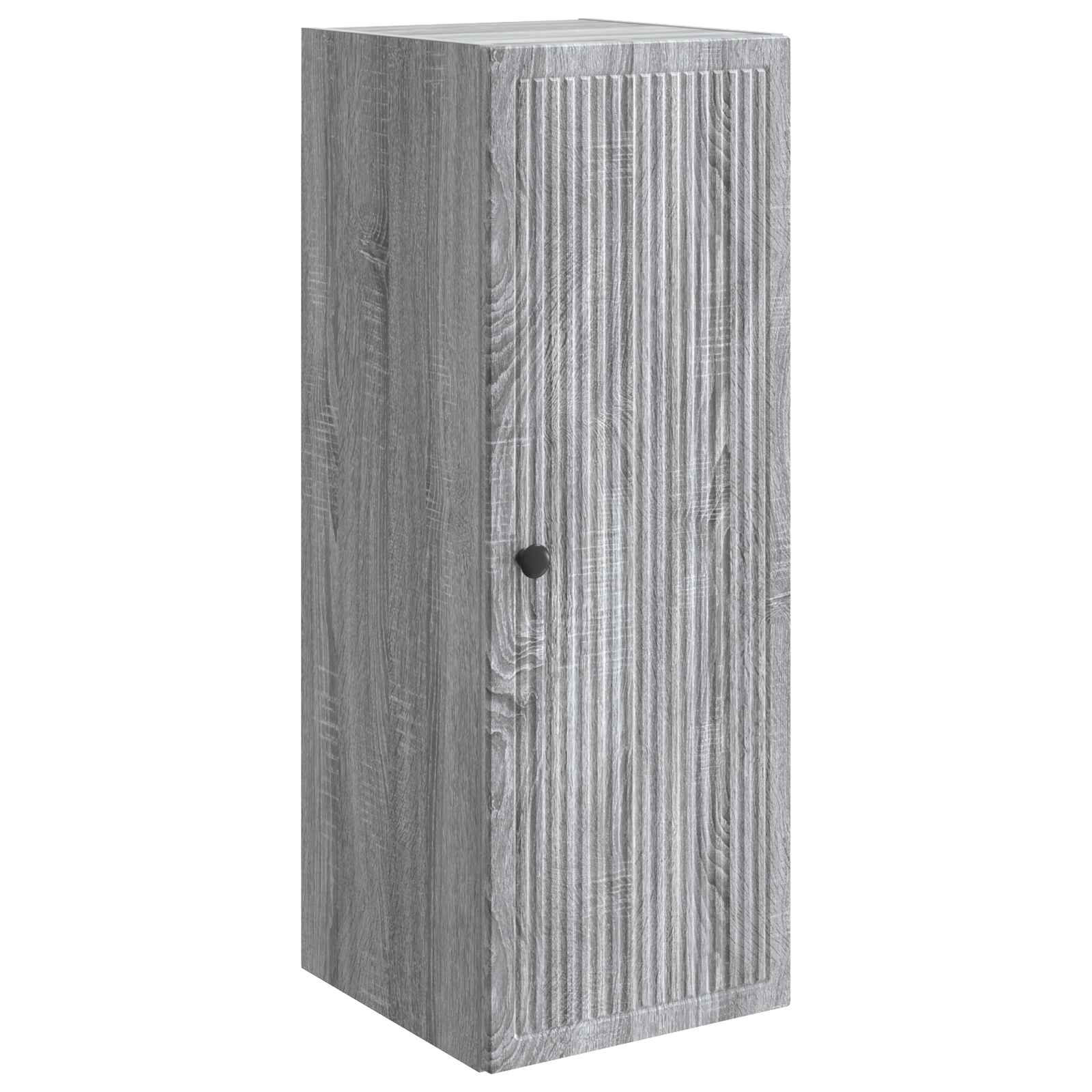 Wandschrank Grau Sonoma 33 x 34,5 x 90 cm Holzwerkstoff