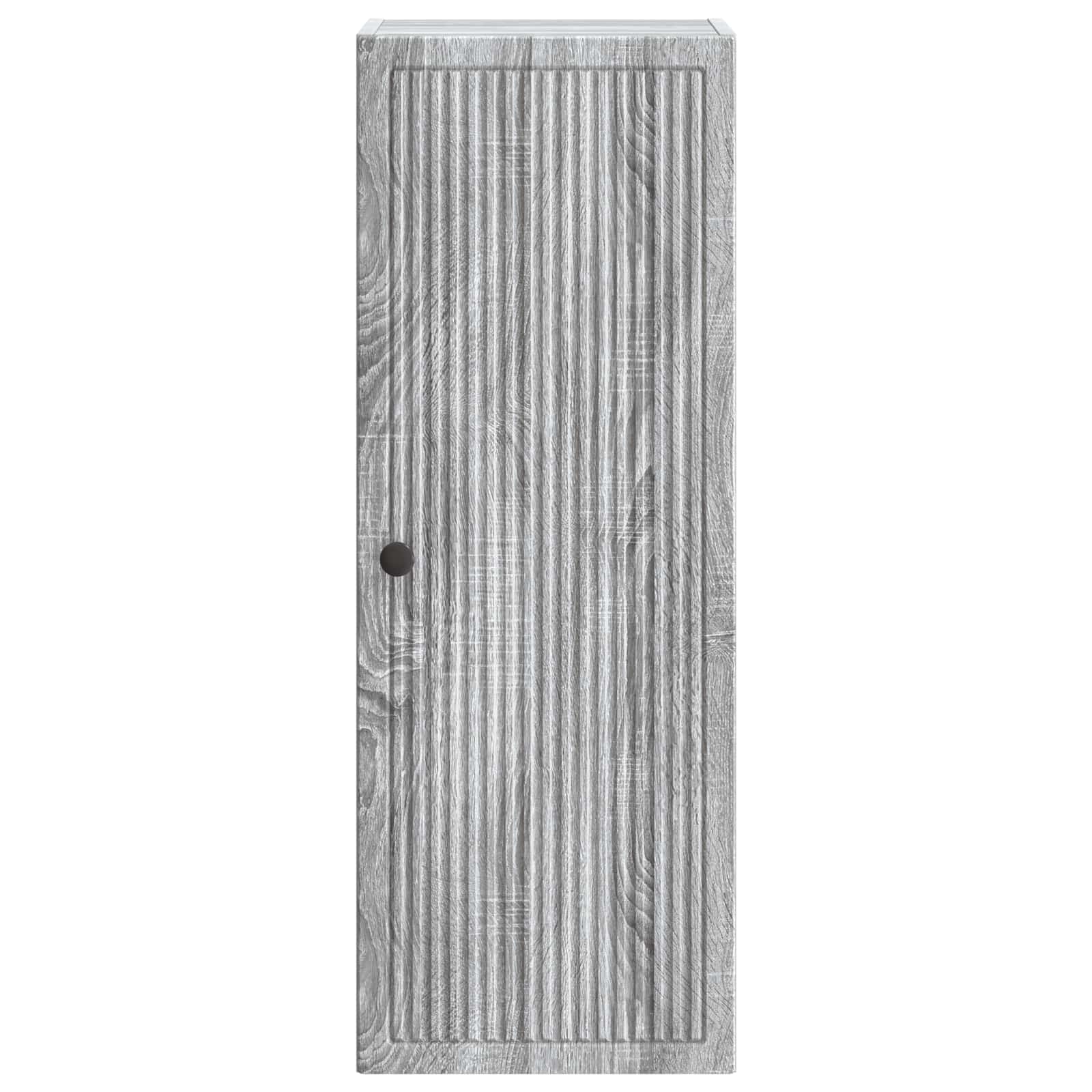 Wandschrank Grau Sonoma 33 x 34,5 x 90 cm Holzwerkstoff
