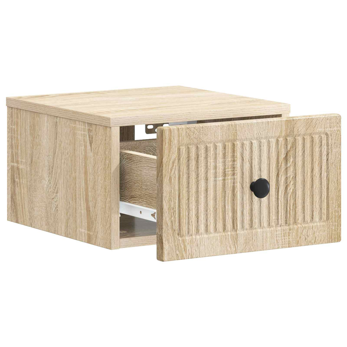Wandmontierter Nachttisch Sonoma-Eiche 33 x 34,5 x 20 cm