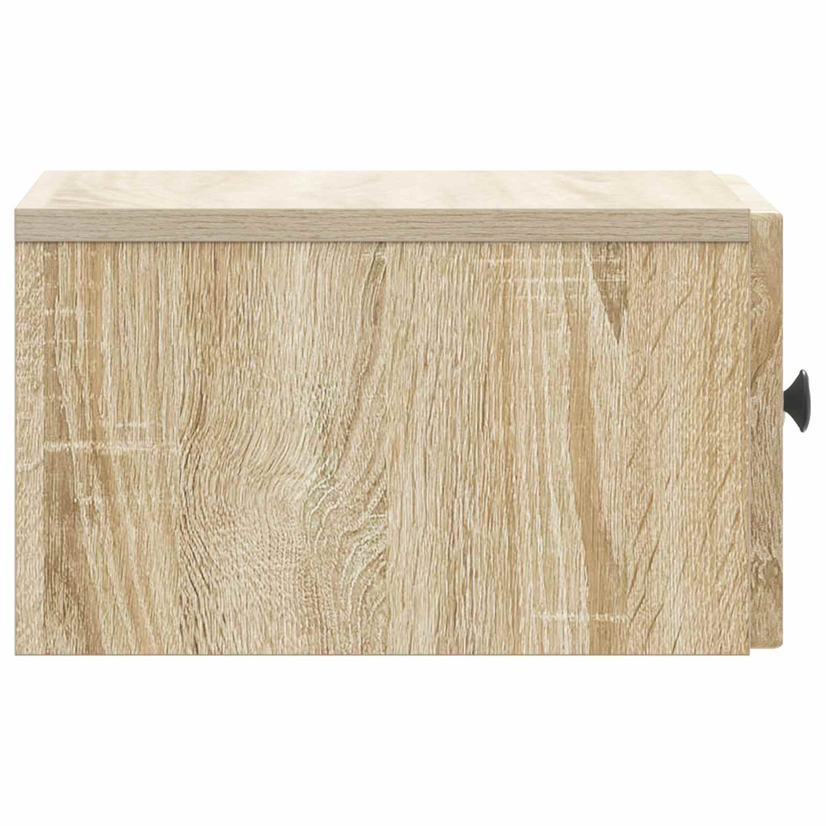 Wandmontierter Nachttisch 2 Stk. Sonoma-Eiche 33 x 34,5 x 20 cm