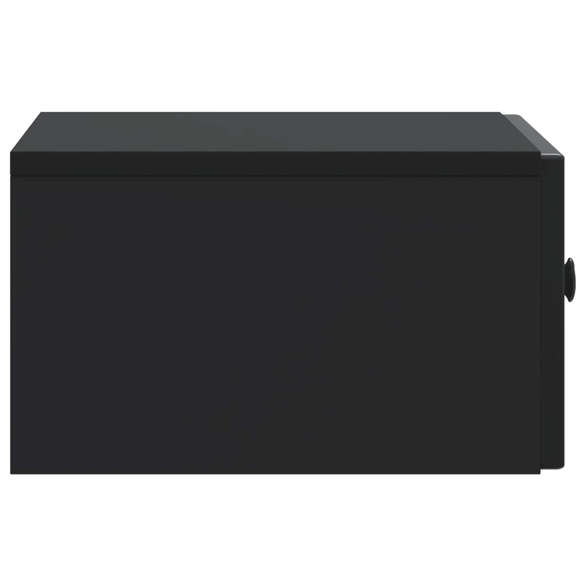 Nachttisch 2 Stk. Schwarz 49 x 34,5 x 20 cm Holzwerkstoff