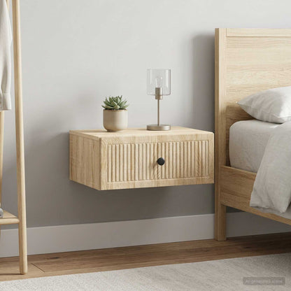 Nachttisch 2 Stk. Sonoma-Eiche 49 x 34,5 x 20 cm Holzwerkstoff