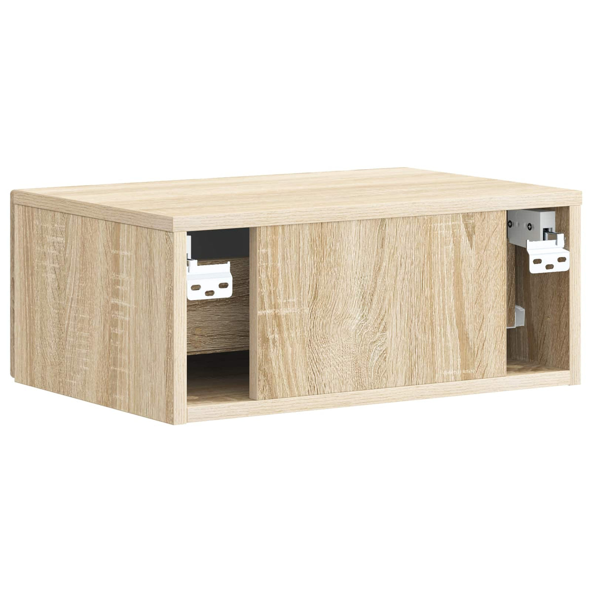 Nachttisch 2 Stk. Sonoma-Eiche 49 x 34,5 x 20 cm Holzwerkstoff