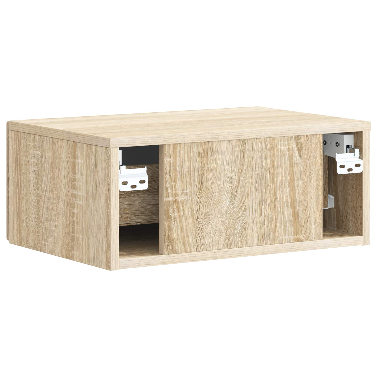 Nachttisch 2 Stk. Sonoma-Eiche 49 x 34,5 x 20 cm Holzwerkstoff