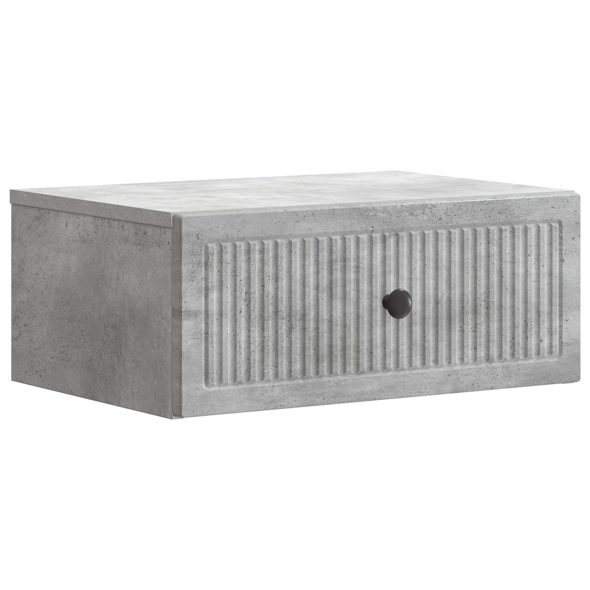 Nachttisch Betongrau 49 x 34,5 x 20 cm Holzwerkstoff
