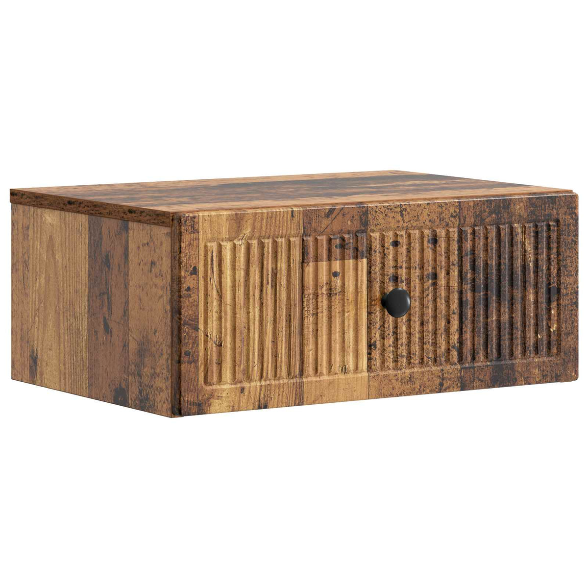 Nachttisch 2 Stk. Altholz 49 x 34,5 x 20 cm Holzwerkstoff