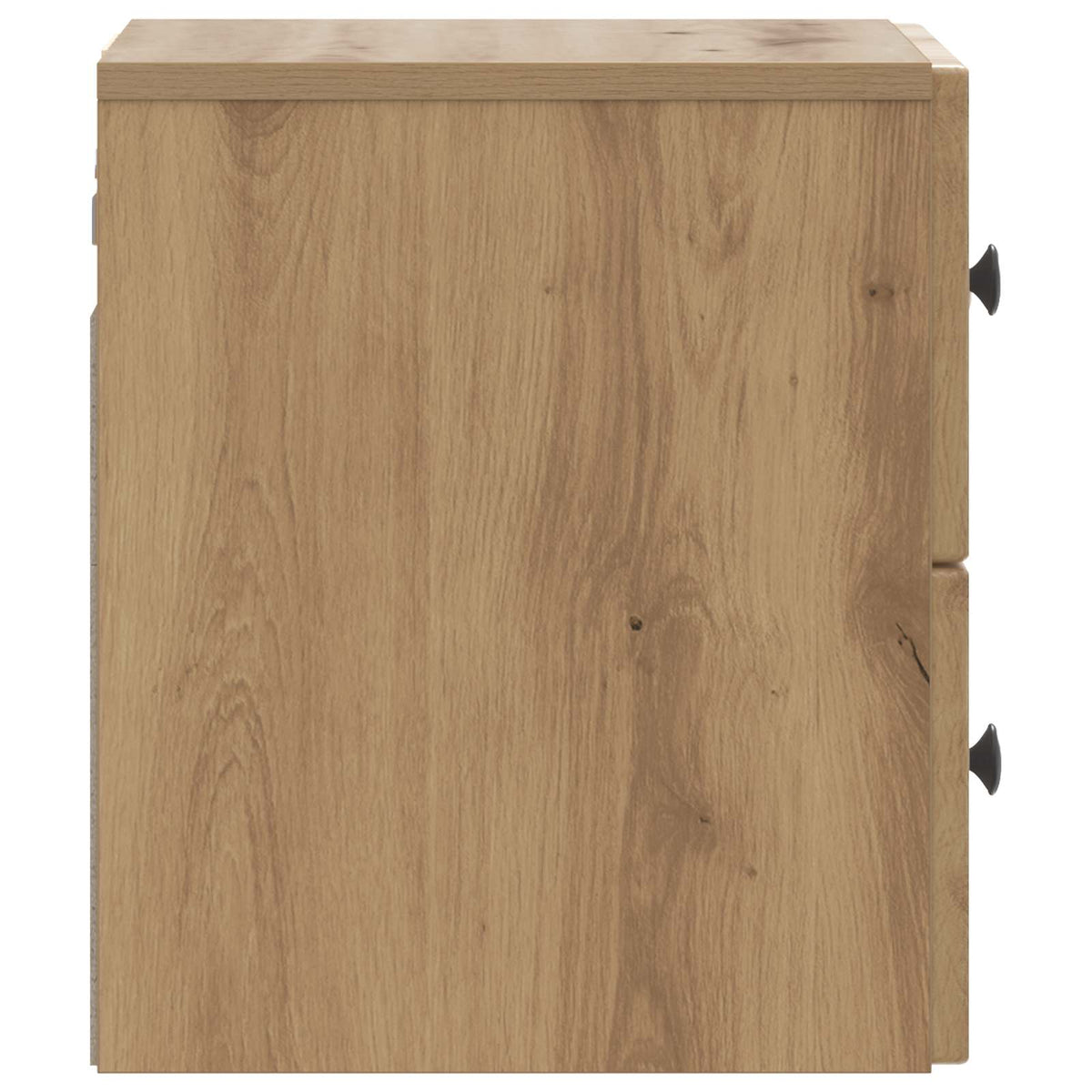 Wandmontierter Nachttisch Artisan-Eiche 33 x 34,5 x 40 cm