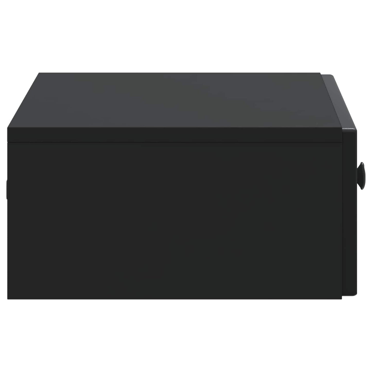Wandmontierter Beistelltisch Schwarz 59 x 34,5 x 17 cm