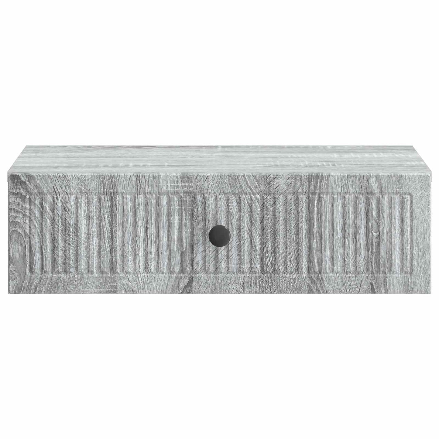 Wandmontierter Beistelltisch Graues Sonoma 59 x 34,5 x 17 cm