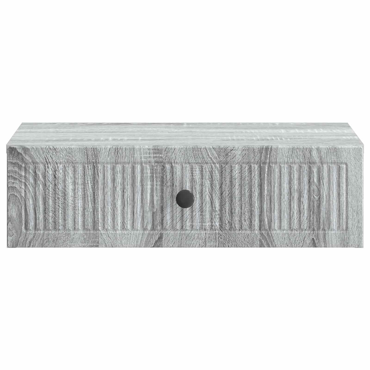Wandmontierter Beistelltisch Graues Sonoma 59 x 34,5 x 17 cm