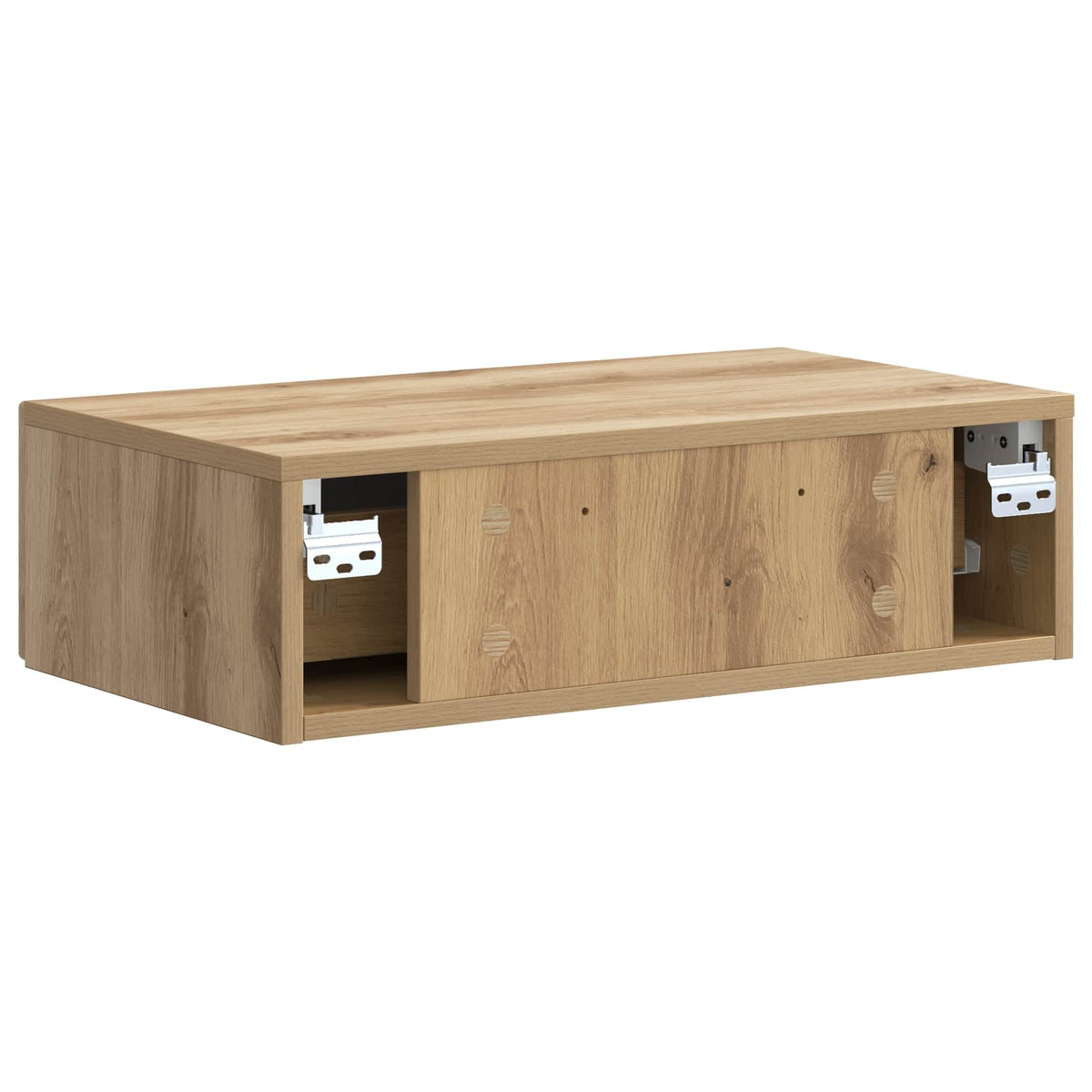 Wandmontierter Beistelltisch 59 x 34,5 x 17 cm Holzwerkstoff