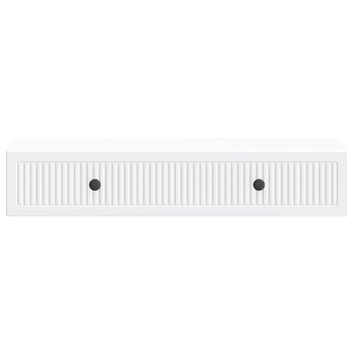 Wandmontierter Beistelltisch Weiß 87,5 x 34,5 x 17 cm