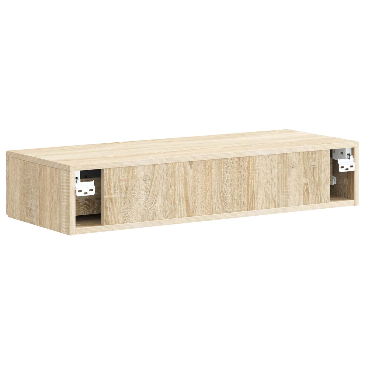 Wandmontierter Beistelltisch Sonoma-Eiche 87,5 x 34,5 x 17 cm