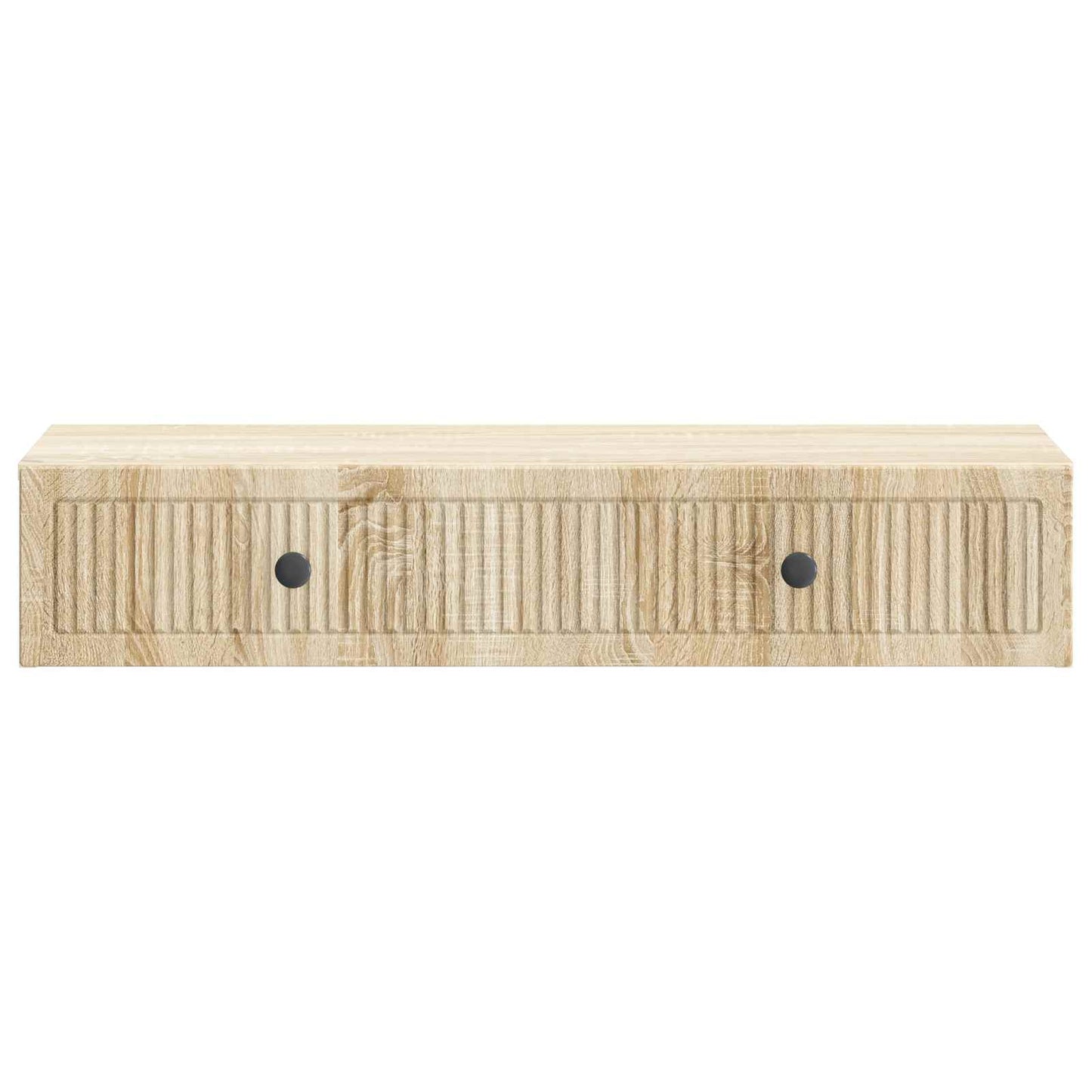 Wandmontierter Beistelltisch Sonoma-Eiche 87,5 x 34,5 x 17 cm