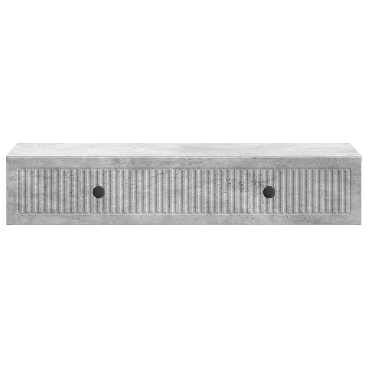 Wandmontierter Beistelltisch Betongrau 87,5 x 34,5 x 17 cm