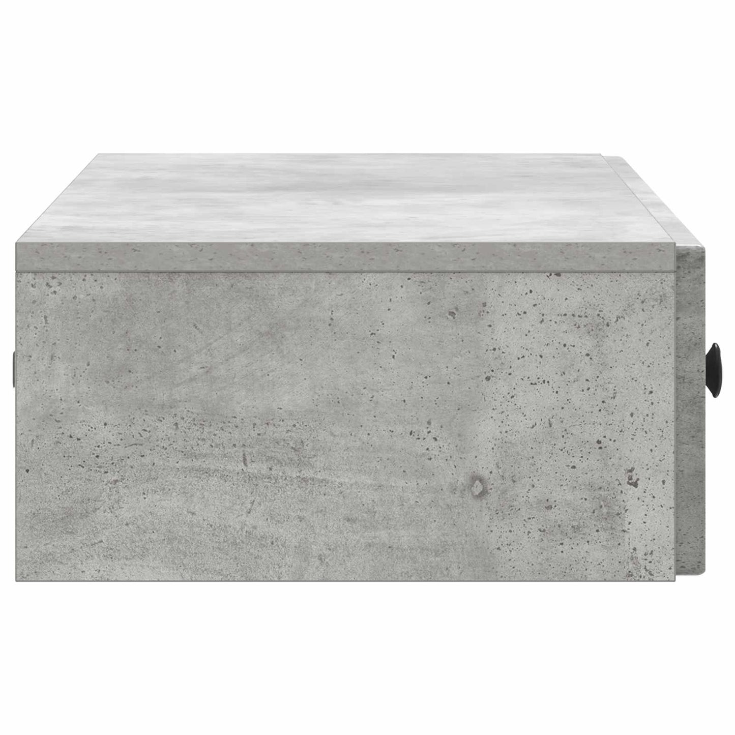 Wandmontierter Beistelltisch Betongrau 87,5 x 34,5 x 17 cm