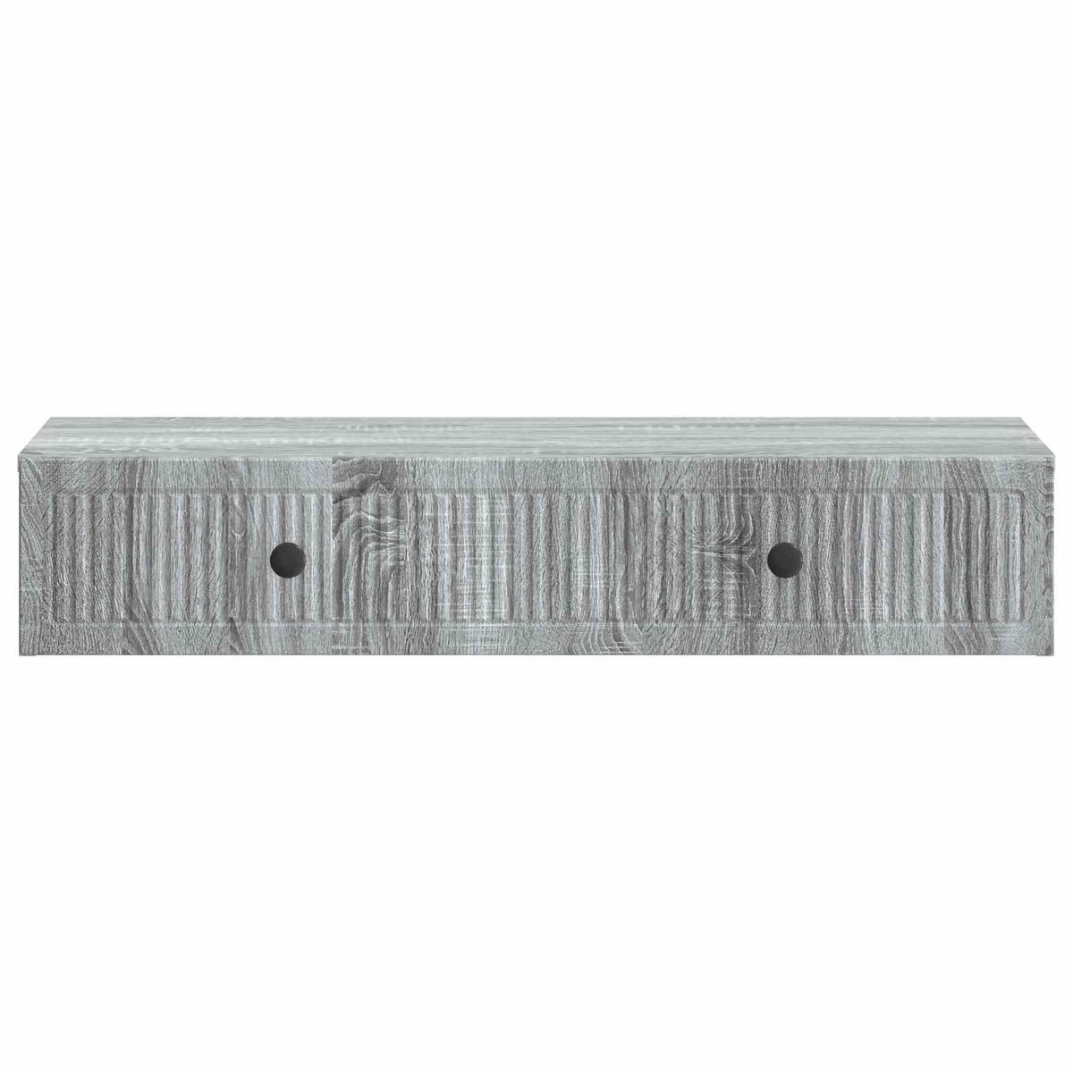Wandmontierter Beistelltisch Graues Sonoma 87,5 x 34,5 x 17 cm
