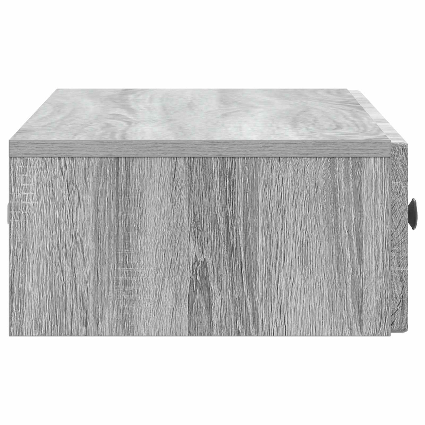 Wandmontierter Beistelltisch Graues Sonoma 87,5 x 34,5 x 17 cm