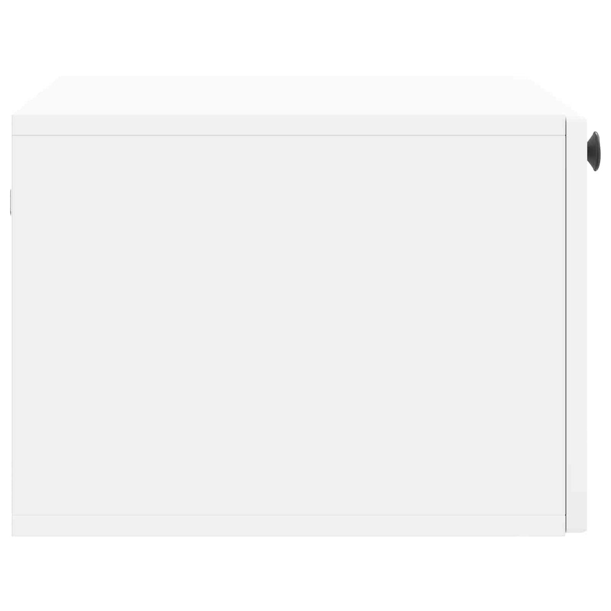 Wandmontierter TV-Schrank Weiß 59,5 x 41 x 30 cm Holzwerkstoff