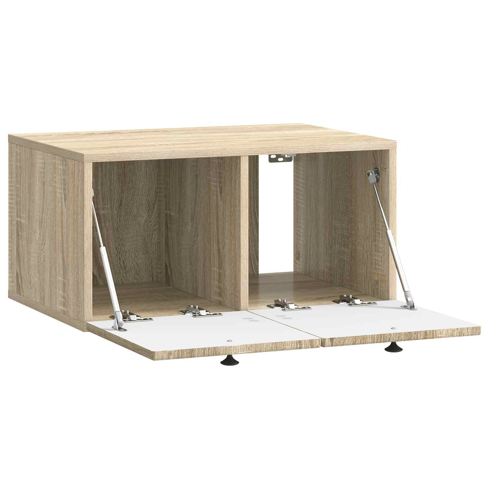 Wandmontierter TV-Schrank Sonoma-Eiche 59,5 x 41 x 30 cm