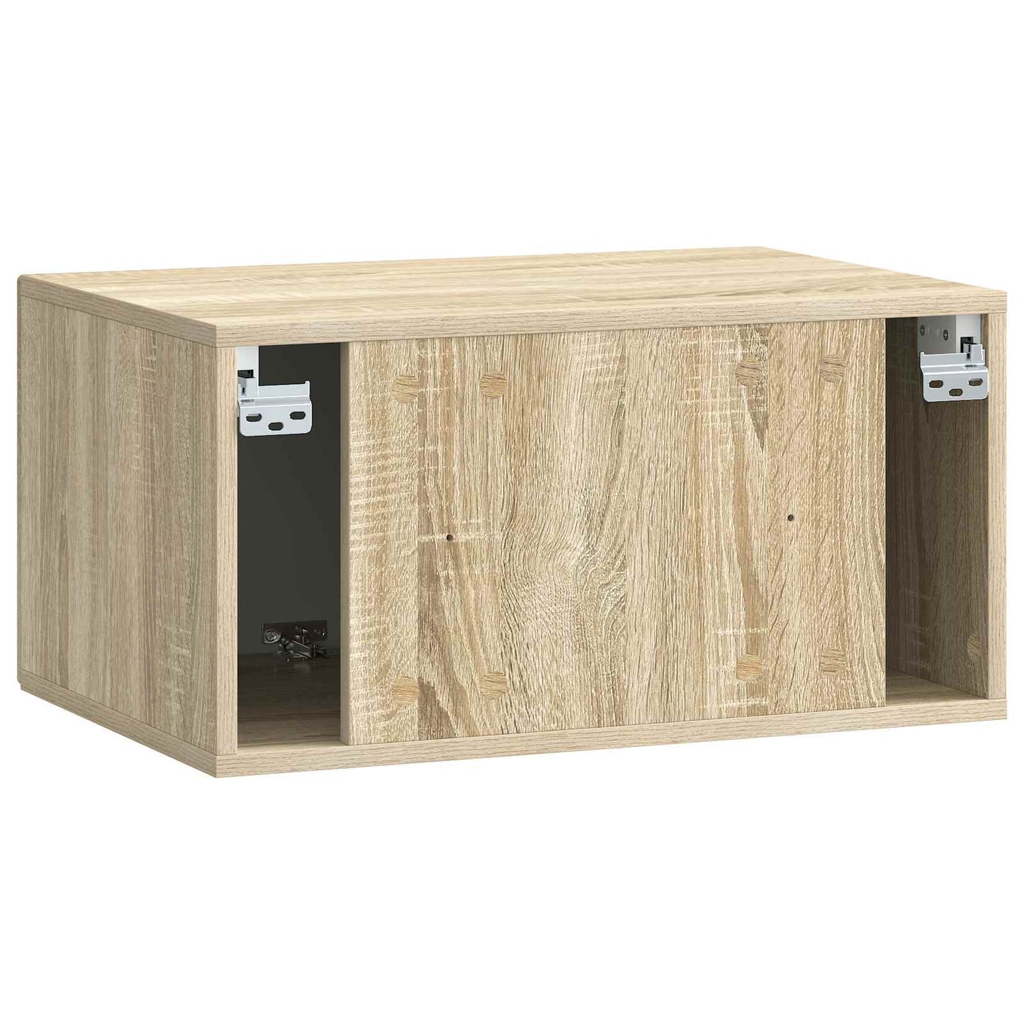 Wandmontierter TV-Schrank Sonoma-Eiche 59,5 x 41 x 30 cm