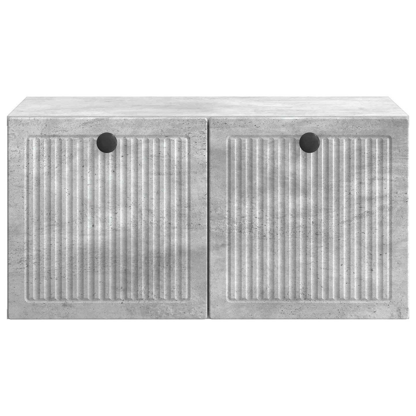 Wandmontierter TV-Schrank Betongrau 59,5 x 41 x 30 cm