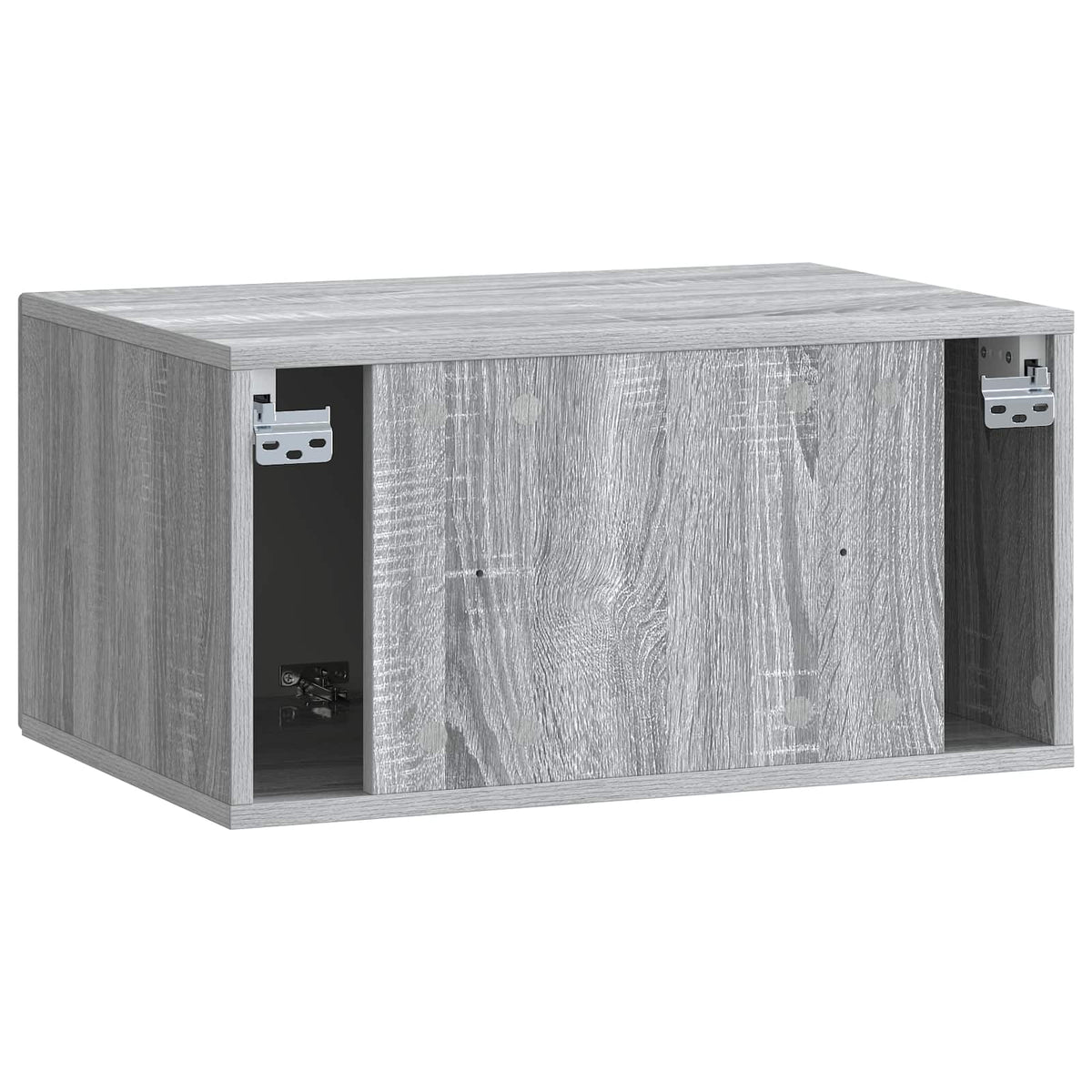 Wandmontierter TV-Schrank Graues Sonoma 59,5 x 41 x 30 cm