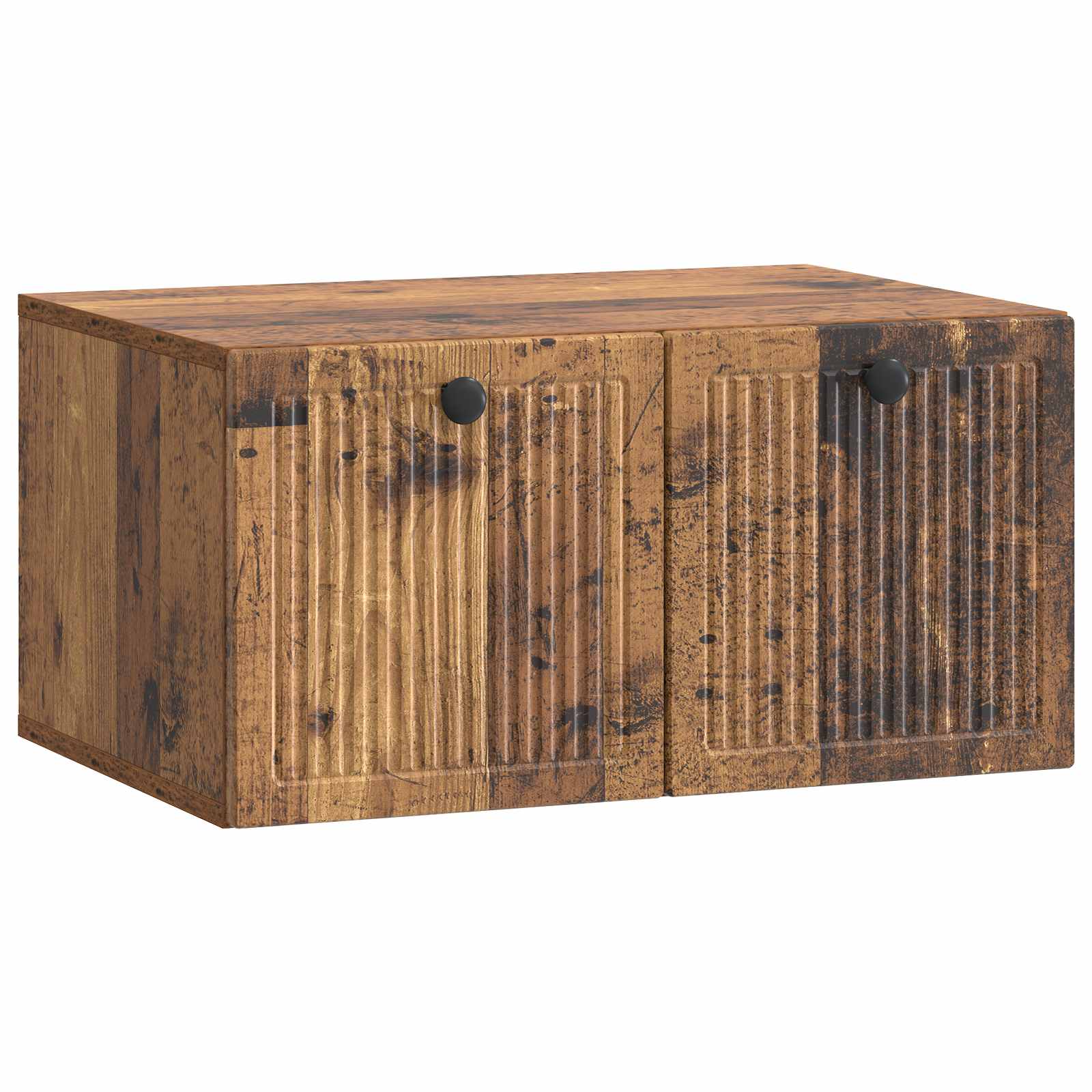 Wandmontierter TV-Schrank Altholz 59,5 x 41 x 30 cm