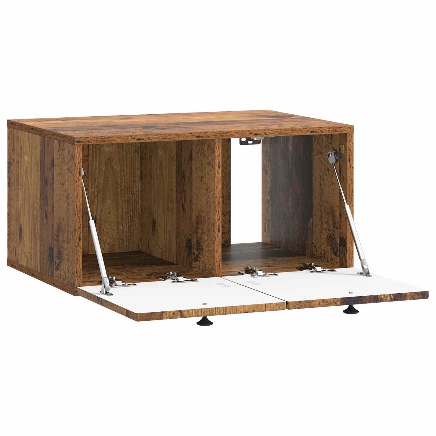 Wandmontierter TV-Schrank Altholz 59,5 x 41 x 30 cm