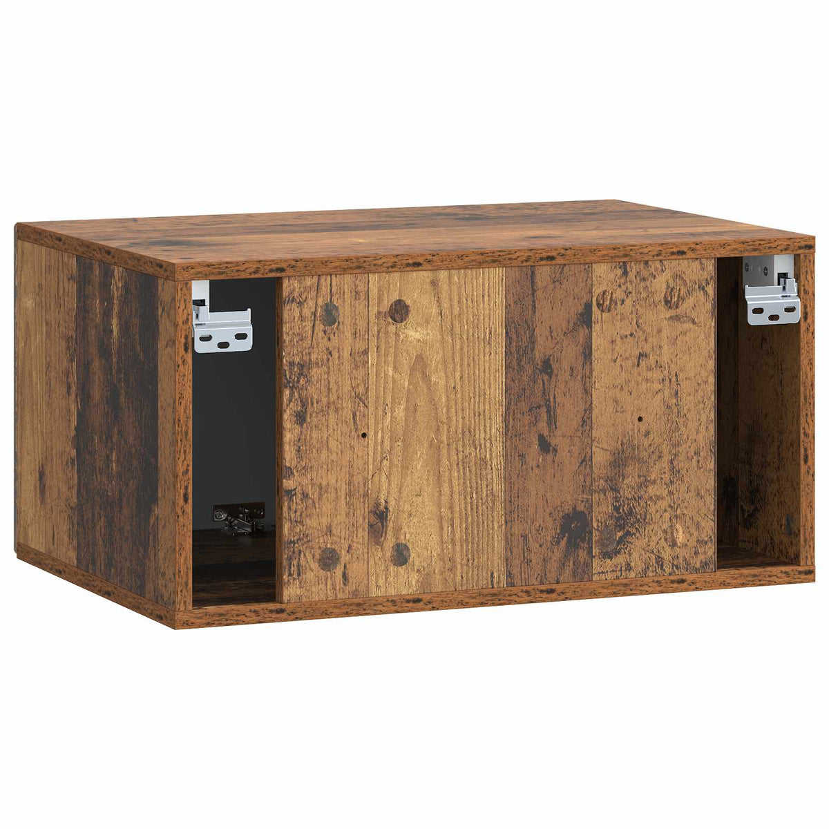 Wandmontierter TV-Schrank Altholz 59,5 x 41 x 30 cm