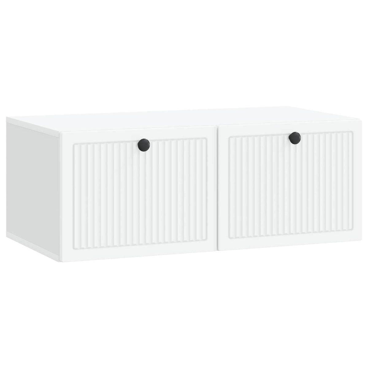 Wandmontierter TV-Schrank Weiß 78,5 x 41 x 30 cm Holzwerkstoff