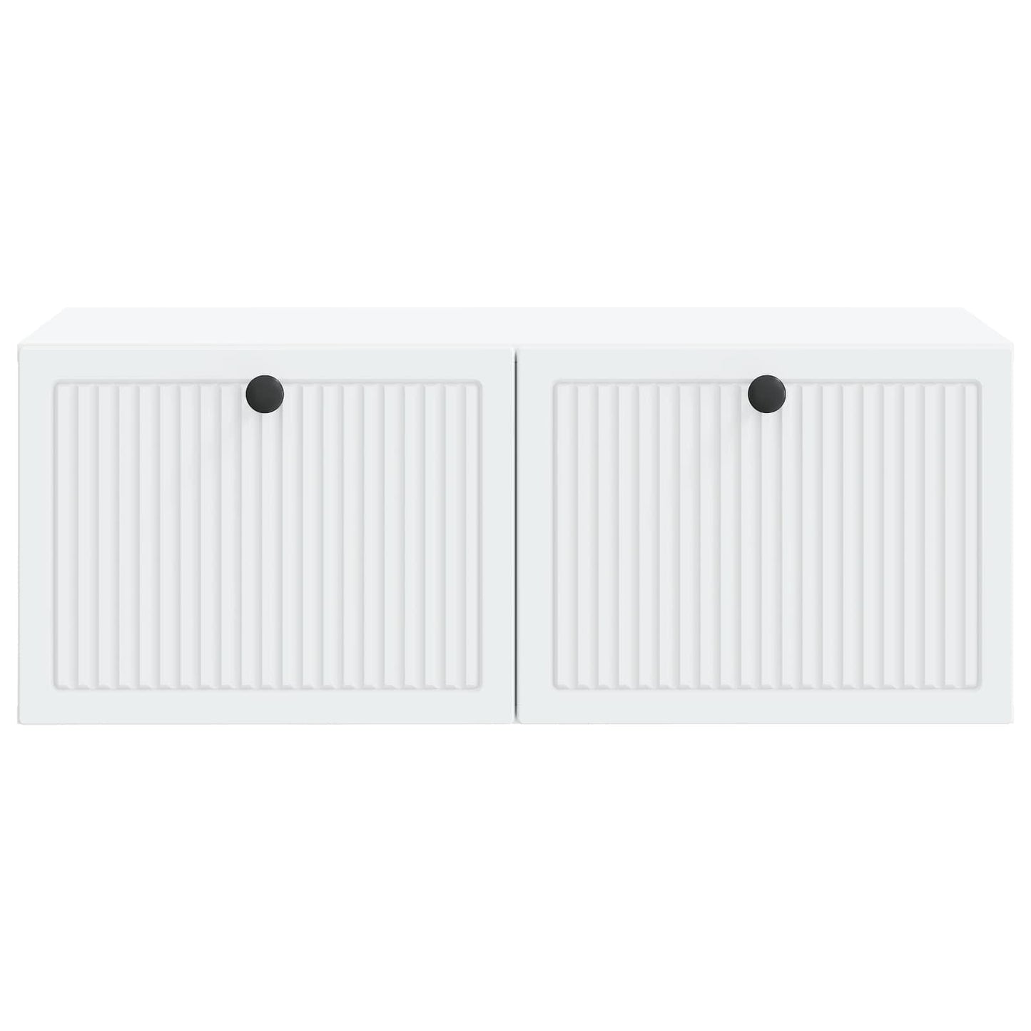 Wandmontierter TV-Schrank Weiß 78,5 x 41 x 30 cm Holzwerkstoff