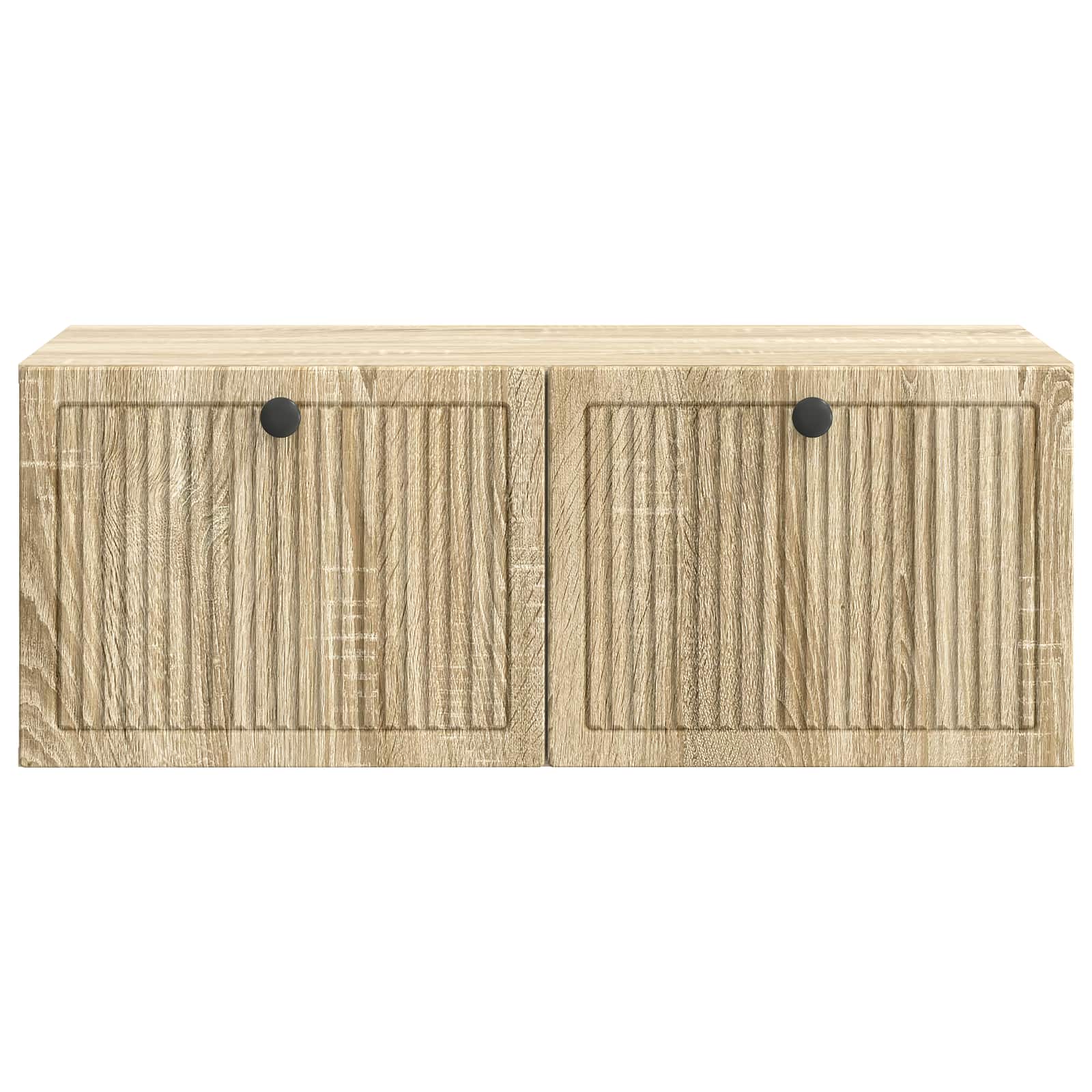 Wandmontierter TV-Schrank Sonoma-Eiche 78,5 x 41 x 30 cm