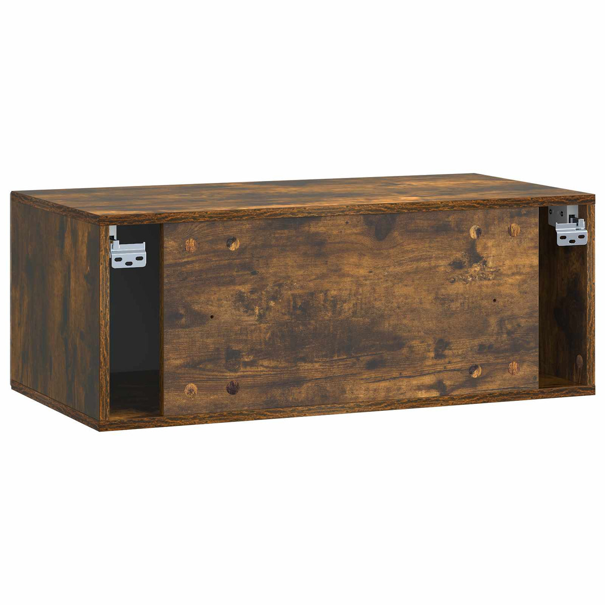 Wandmontierter TV-Schrank Geräucherte Eiche 78,5 x 41 x 30 cm