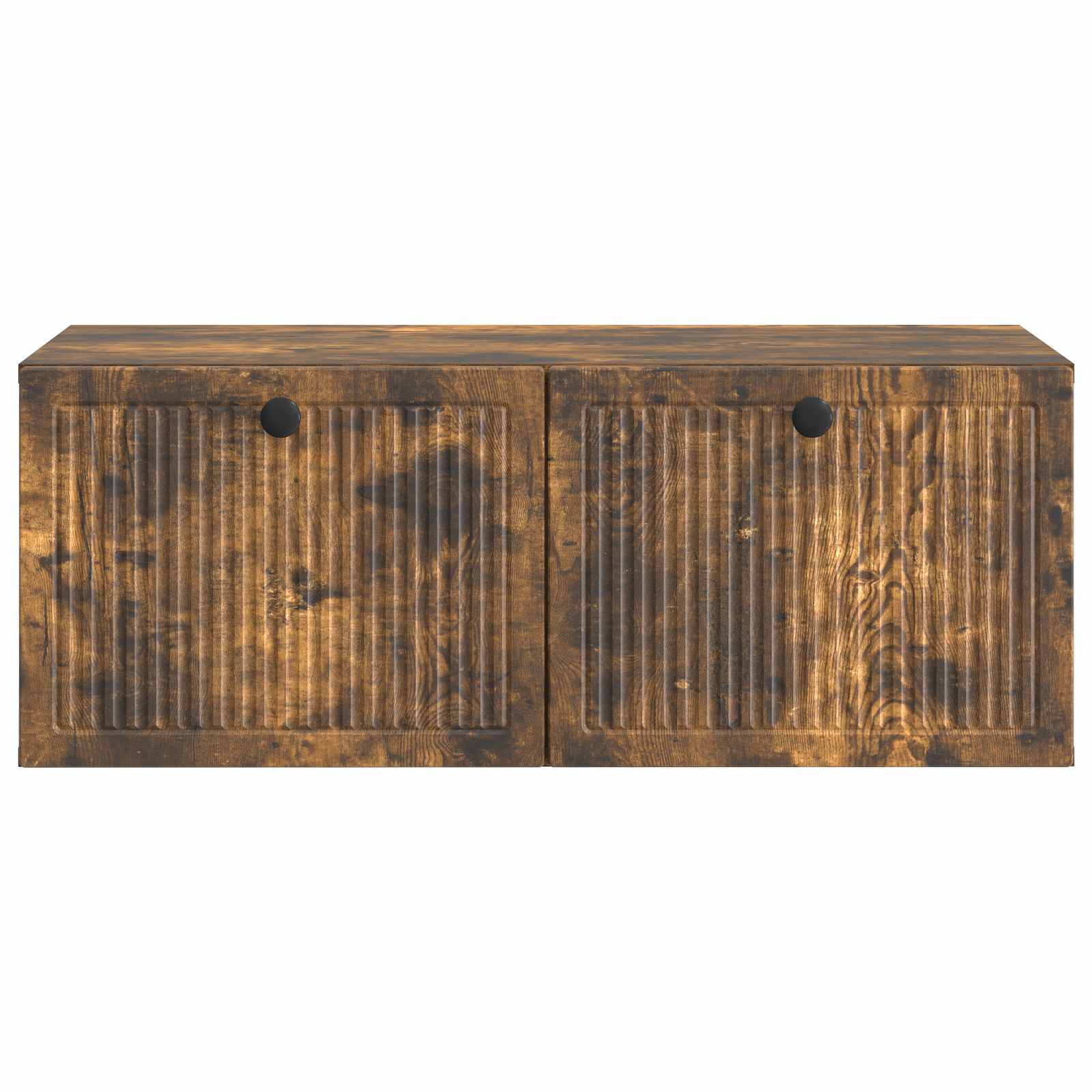 Wandmontierter TV-Schrank Geräucherte Eiche 78,5 x 41 x 30 cm