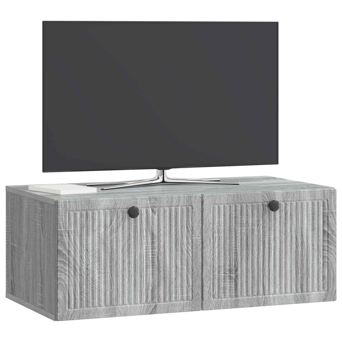 Wandmontierter TV-Schrank Graues Sonoma 78,5 x 41 x 30 cm