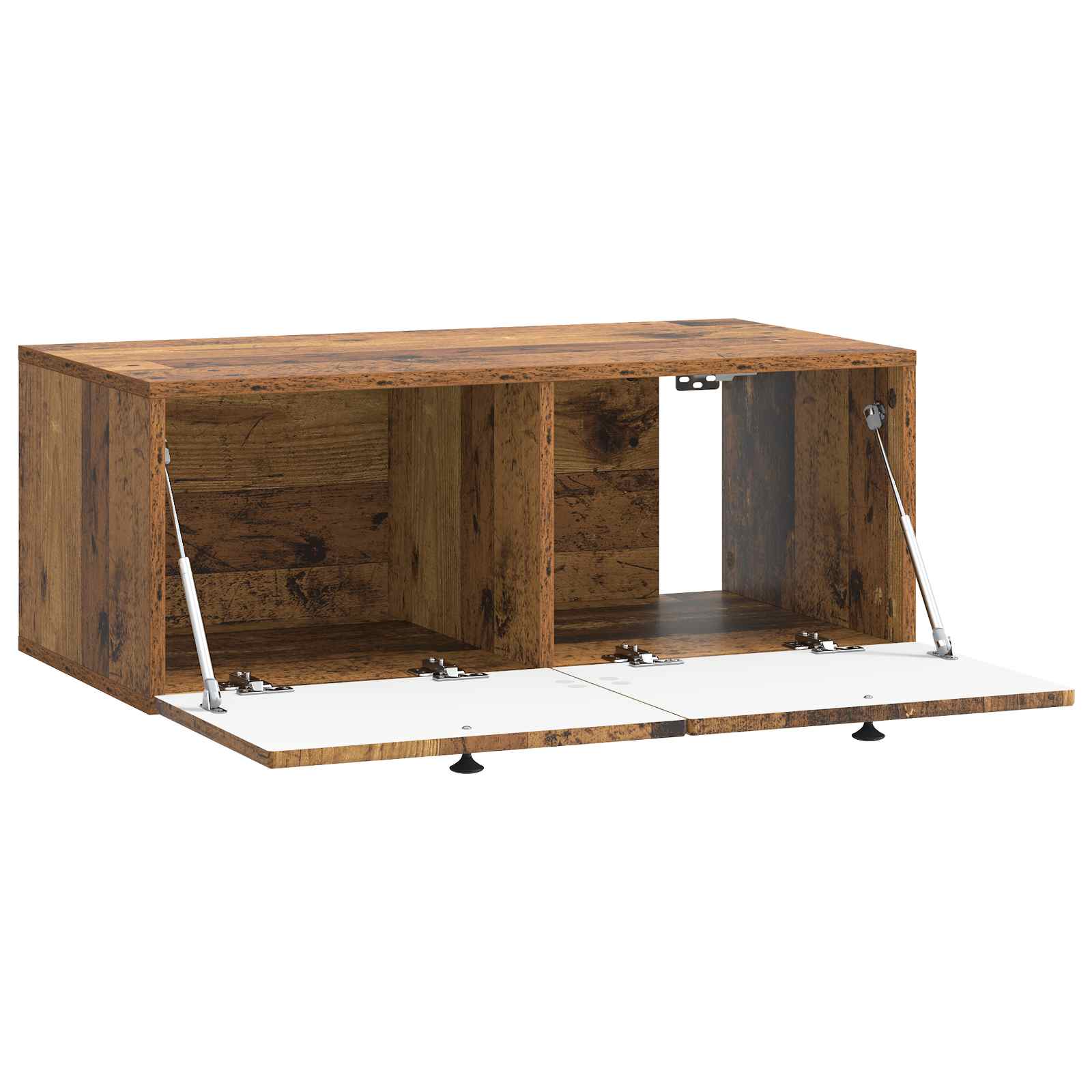 Wandmontierter TV-Schrank Altholz 78,5 x 41 x 30 cm