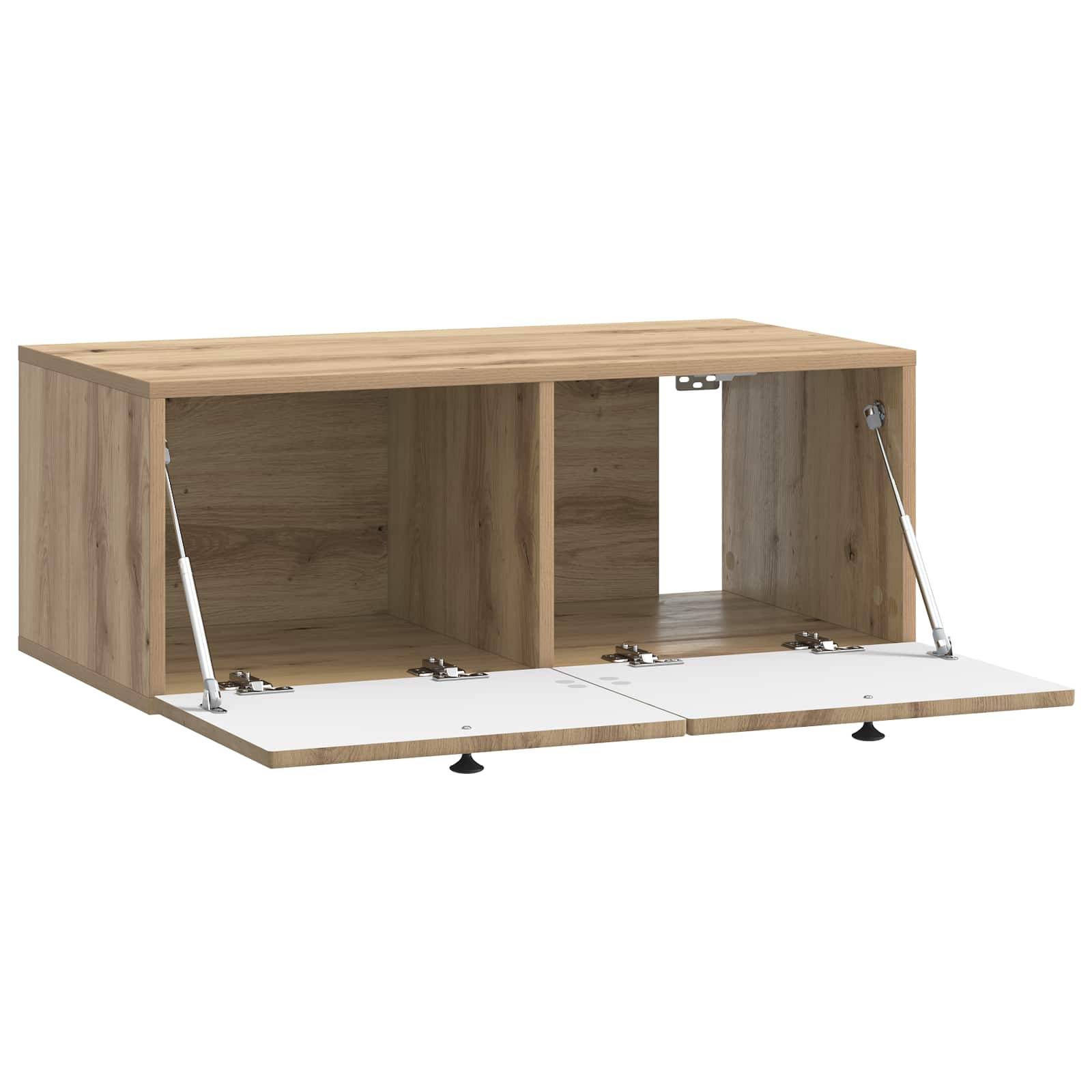Wandmontierter TV-Schrank 78,5 x 41 x 30 cm Artisan-Eiche